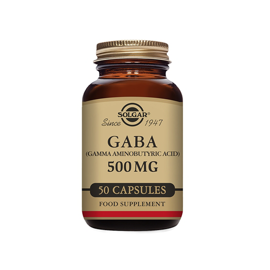 Solgar GABA 500 mg 50 kapslar