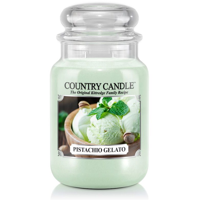 Country Candle Pistachio Gelato 2 Wick L Jar