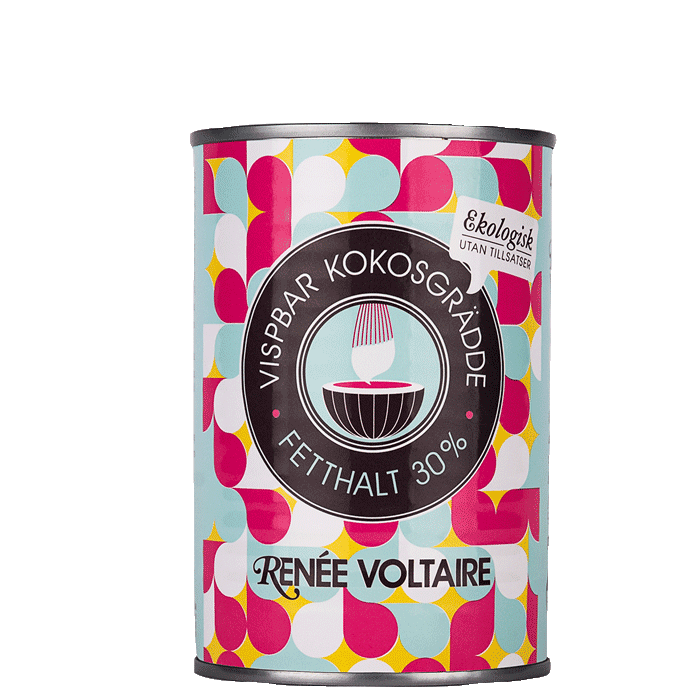 Kokosgrädde Vispbar, 450 ml