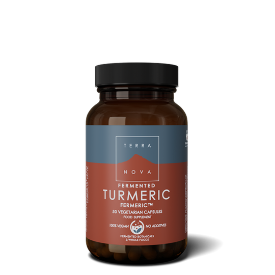 Terranova Fermented Turmeric Fermeric 350 mg 50 kapslar