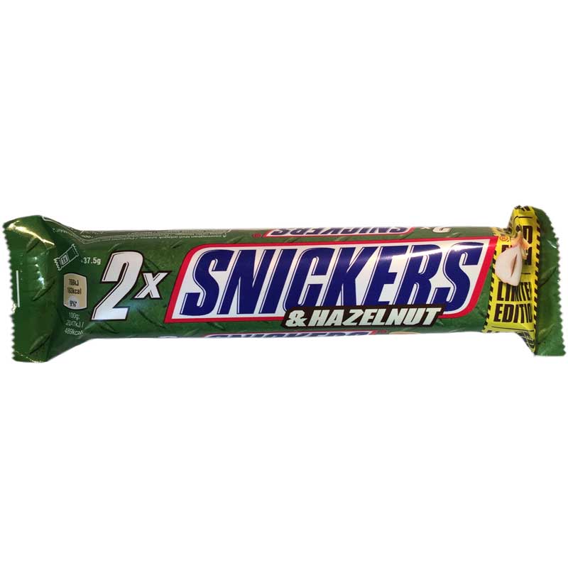 Snickers & Hazelnut 2x - 49% rabatt