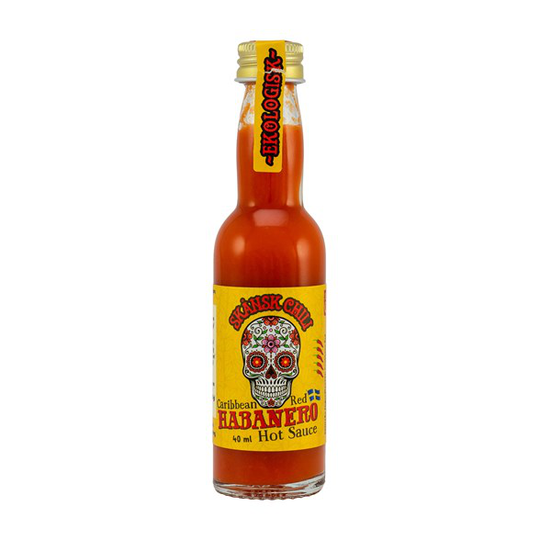 Skånsk Chili Carribbean Red Habanero XXtra Hot Sauce, 40 ml