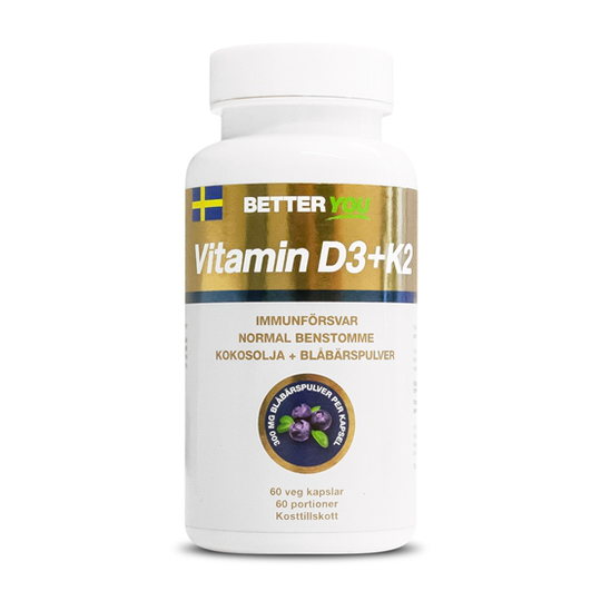 Better You Vitamin D3+K2 60 kaps