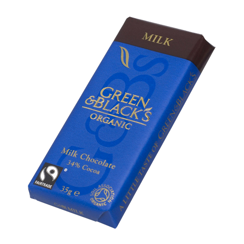 Mjölkchoklad 35g - 50% rabatt