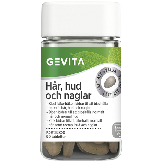 Gevita Hår Hud Naglar 90 tabletter