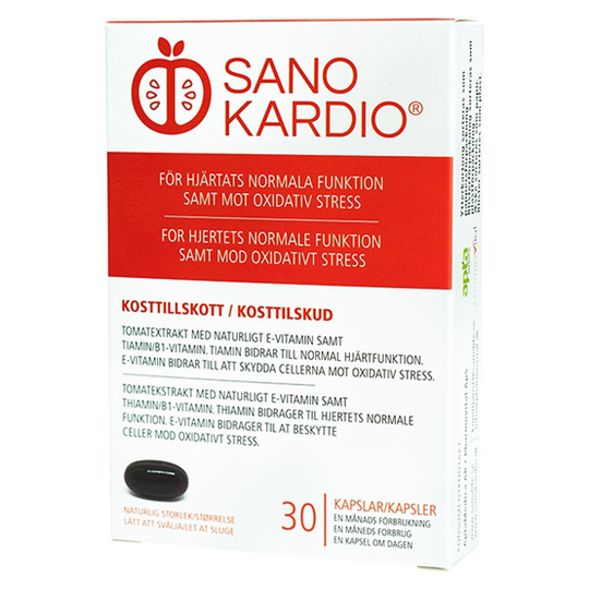 Lycored Nutrient Complex SanoKardio 30 kapslar