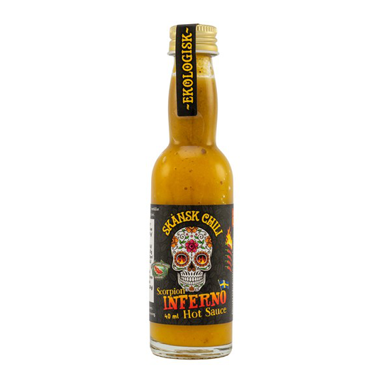 Skånsk Chili Scorpion Inferno XXXtra Hot Sauce, 40 ml