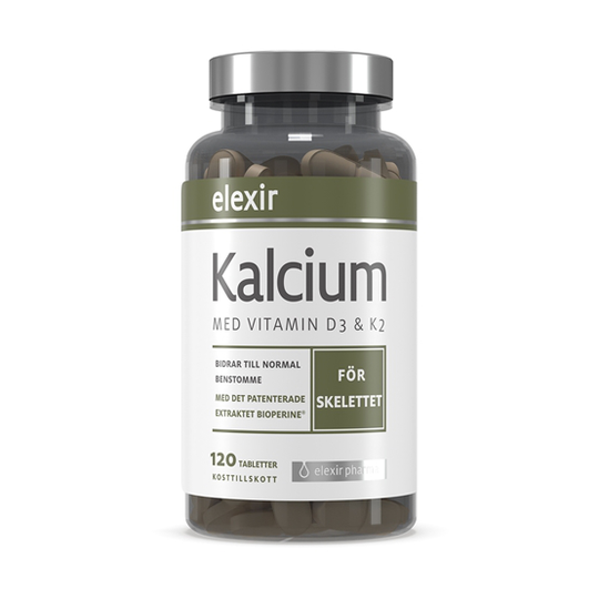 Elexir Pharma Elexir Kalcium 120 tabletter