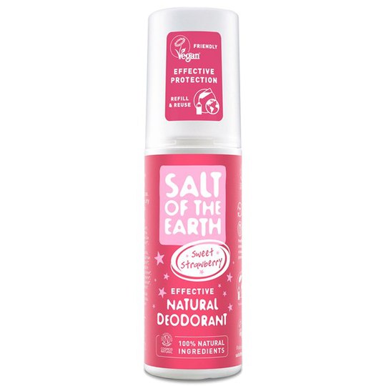 Salt of the Earth Sweet Strawberry Natural Deodorant Spray, 100 ml