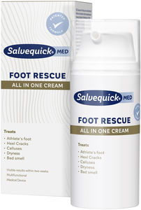 Salvequick Foot Rescue fotkräm 100 ml