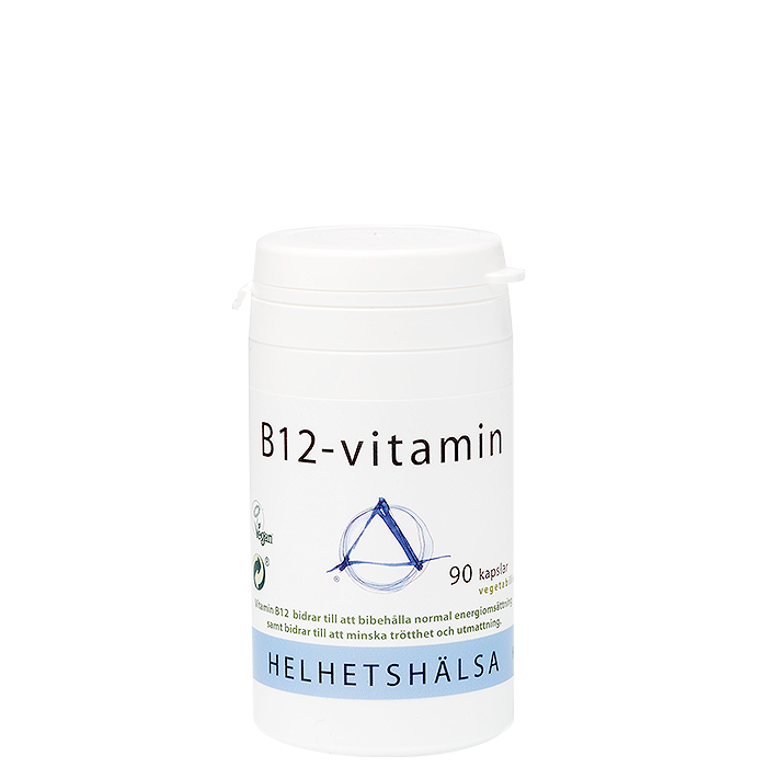 B12-Vitamin, 90 kapslar