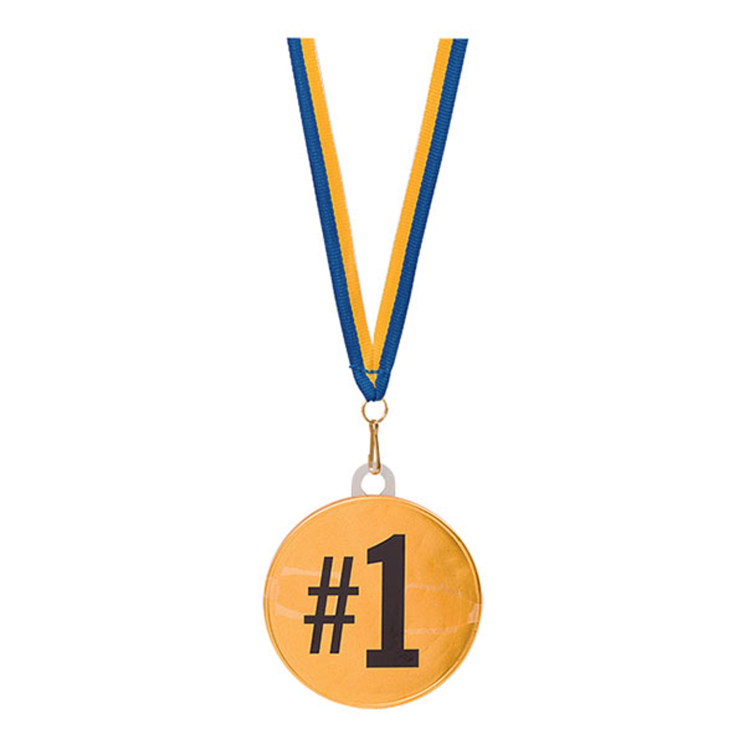 Chokladmedalj med Text - No.1
