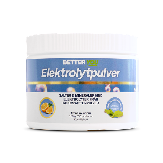 Better You Elektrolytpulver Citron 150 g