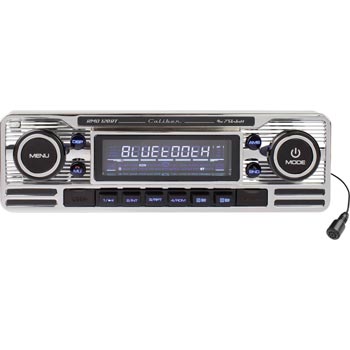 Caliber Bilstereo / Retro look / Chrome RMD120BT