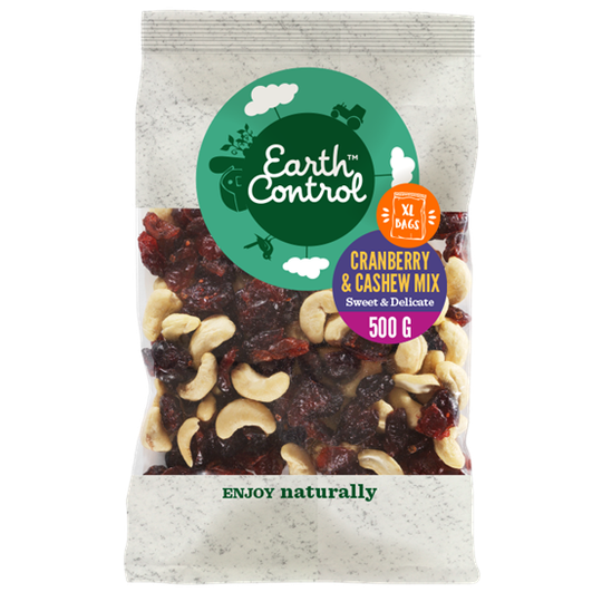 Earth Control Cashew & Cranberries 500 g