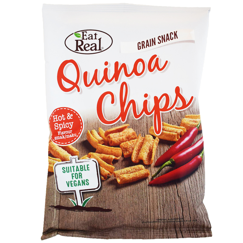 Quinoachips "Hot & Spicy" 30g - 33% rabatt