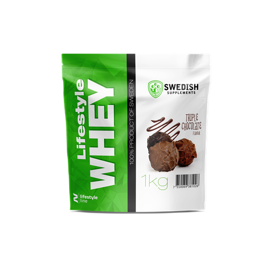 Swedish Supplements Lifestyle Whey Protein Tripple Chocolate 1 kg