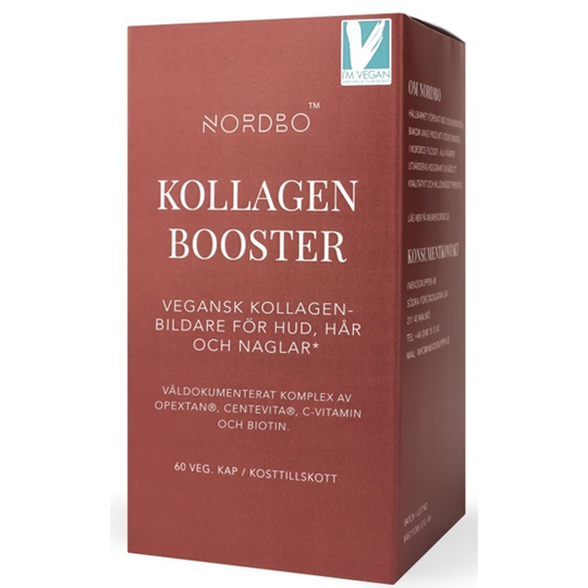 Nordbo Vegan Kollagen Booster 60 kapslar