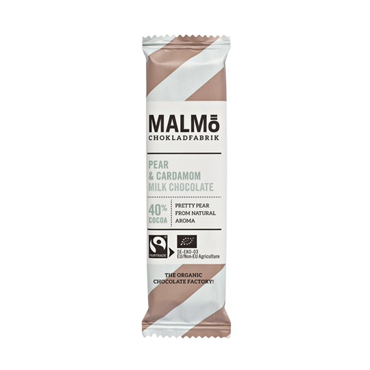 Malmö Chokladfabrik Päron & Kardemumma 25 g