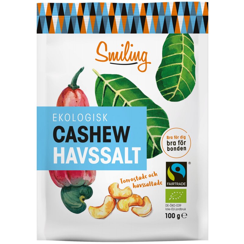 Eko Cashewnötter Havssalt - 28% rabatt