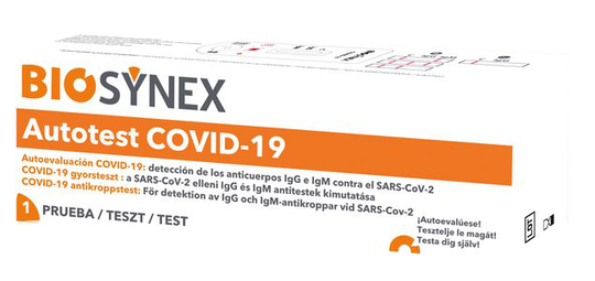 Biosynex Covid-19 Antikroppstest 1 st