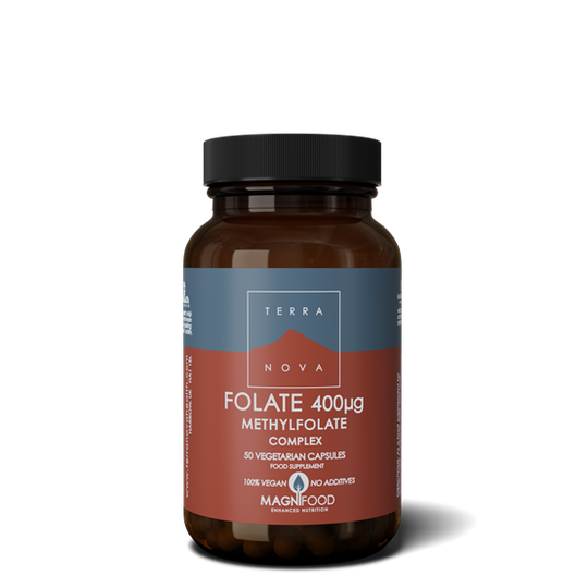Terranova Folate Methylfolate 400 mg Complex 50 kapslar