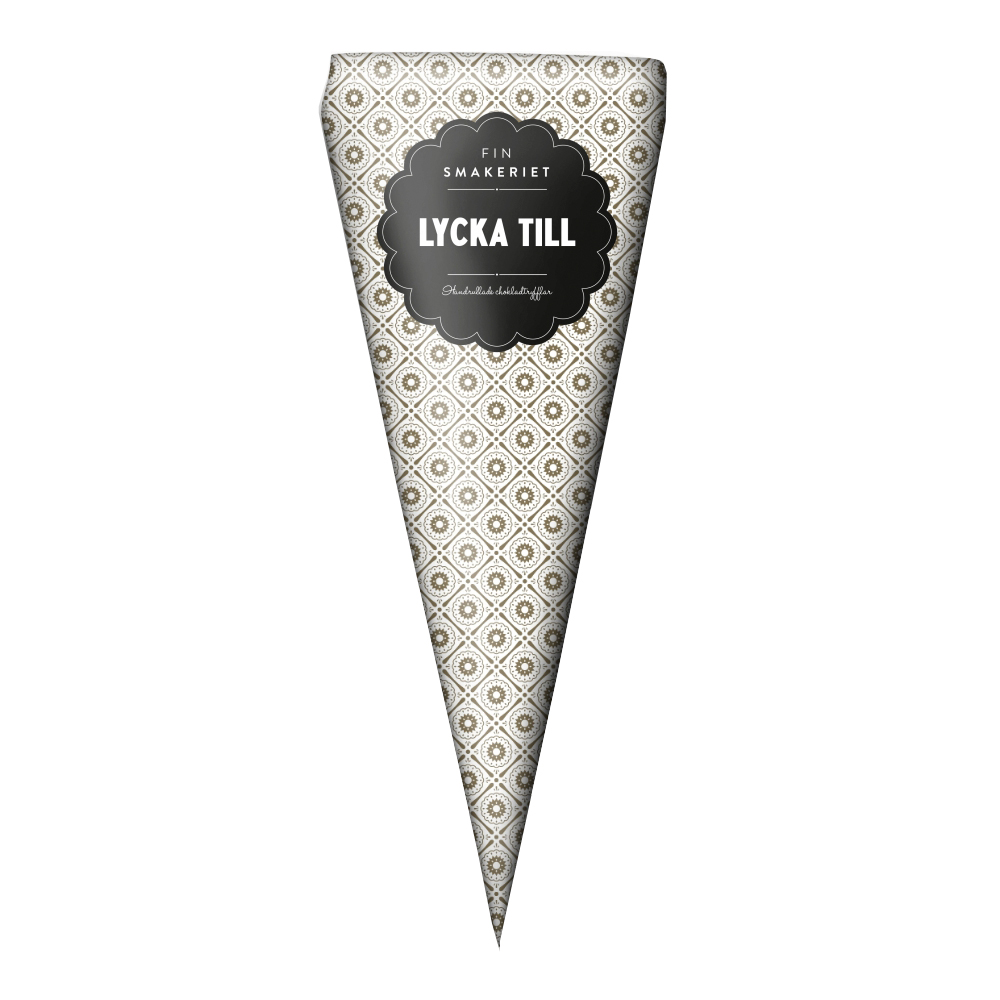 Finsmakeriet - Strut Chokladtryfflar Jordgubb Lycka till! 100 g