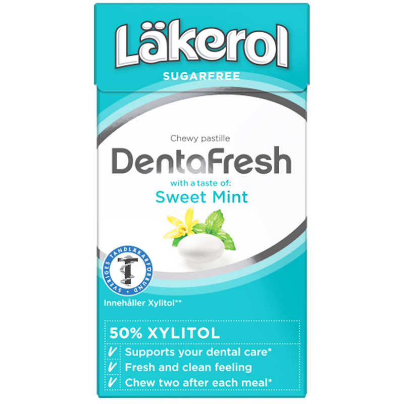 Pastiller "Dentafresh Sweet Mint" 36g - 33% rabatt