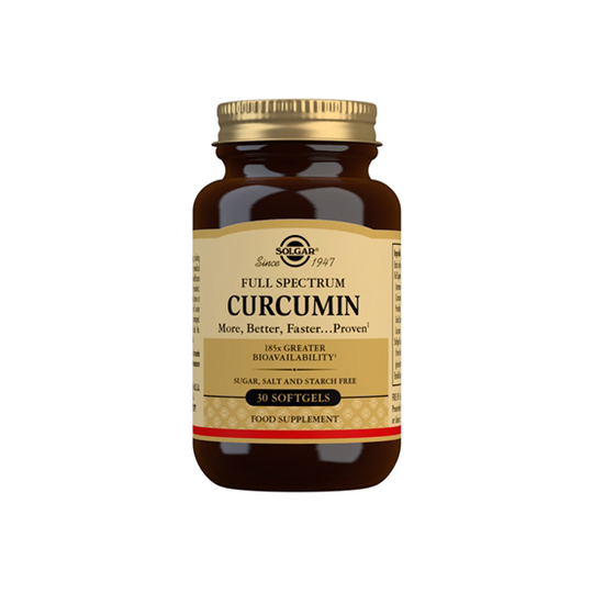 Solgar Full Spectrum Curcumin 30 softgels