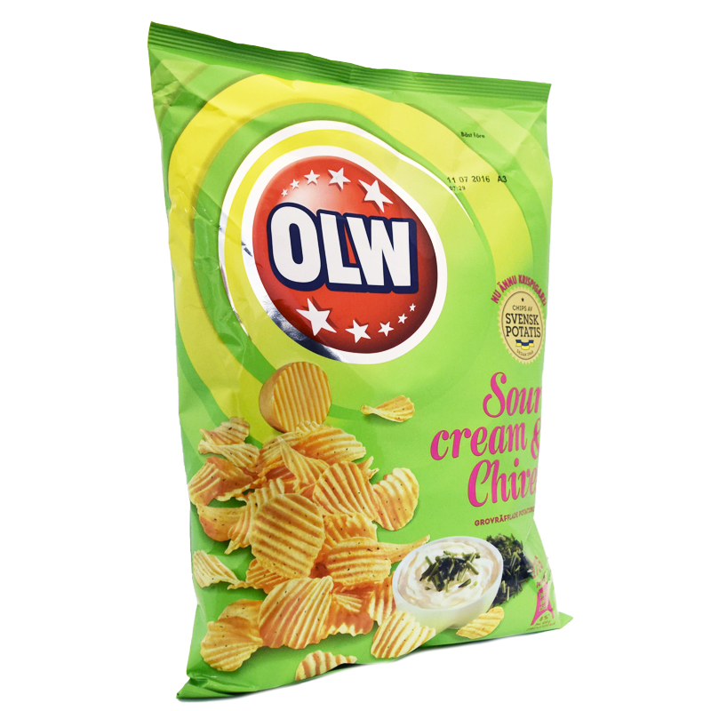 Chips Gräddfil & Gräslök 175g - 50% rabatt