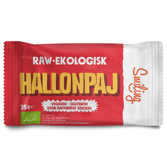 Smiling Hallonpaj EKO 35 g