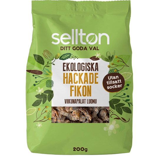 Sellton Hackade Fikon Eko 200 g