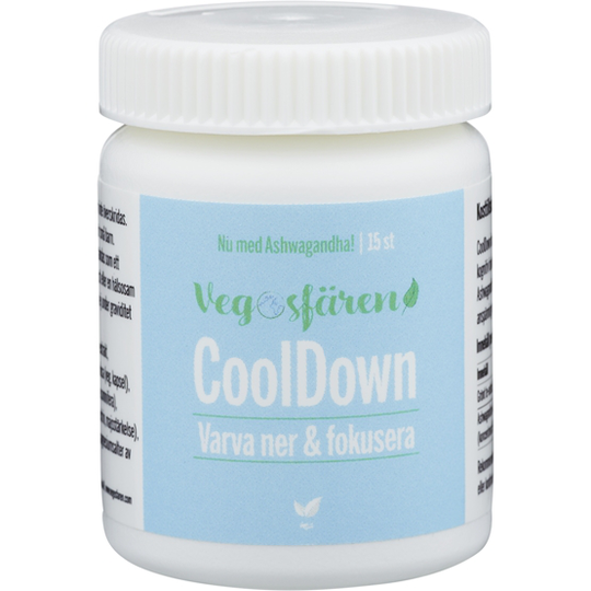 Herbaland Vegosfären CoolDown + Ashwagandha 15 kapslar