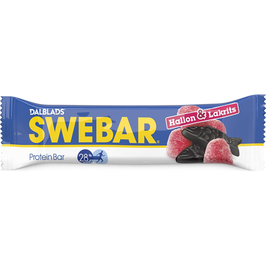 Swebar Raspberry Licorice 55 g