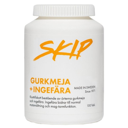 Skip Nutrition Skip Gurkmeja + Ingefära 100 tabletter