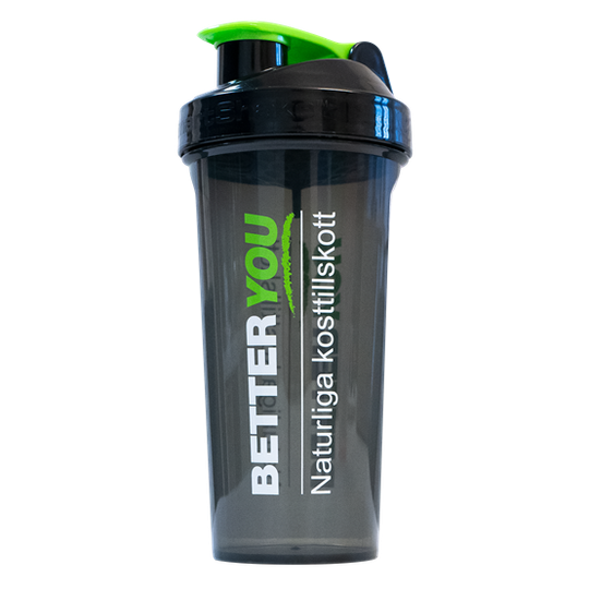 Better You Shaker Svart 700 ml