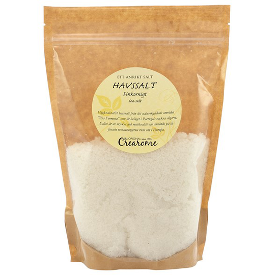 Crearome Finkornigt Havssalt, 1 kg