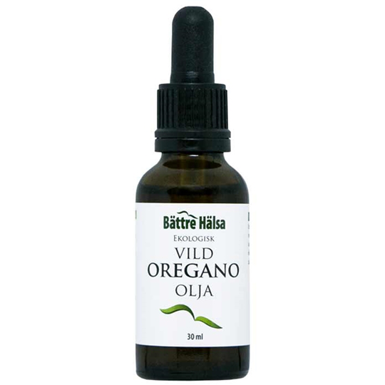Bättre Hälsa Vild Oregano Olja Ekologisk 30 ml