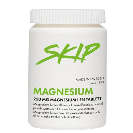 Skip Nutrition Skip Magnesium 250mg 100 tabletter