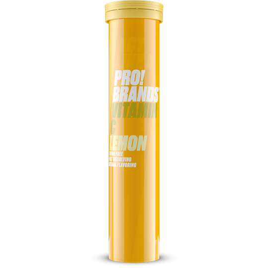 ProBrands VitaminPro Vitamin C Effervescent Lemon 20 brustabletter