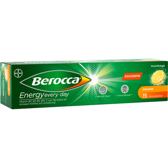 Berocca Energy Orange 15 brustabletter