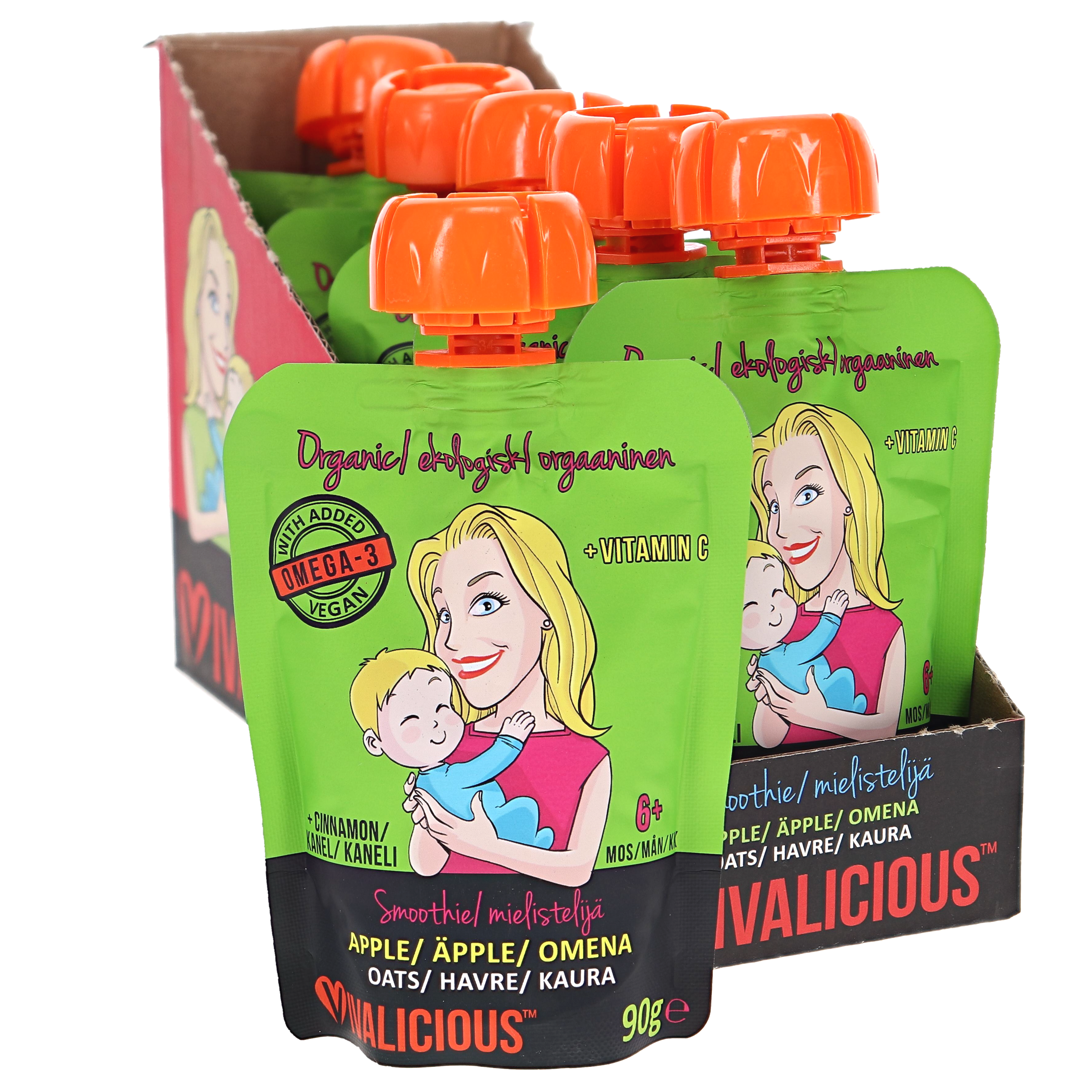 Eko Baby Smoothie - Äpple&Kanel 6-pack - 87% rabatt
