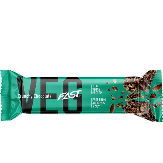 Fast Vegansk Proteinbar Chocolate