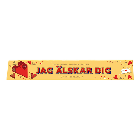 Toblerone Jag Älskar Dig - 100 gram