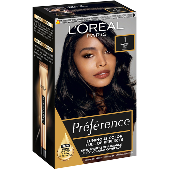 Loreal Paris Préférence 1 Napoli Svart
