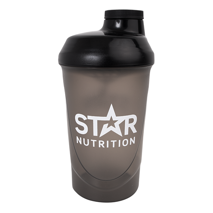 Star Nutrition Wave Shaker, Black, 600ml