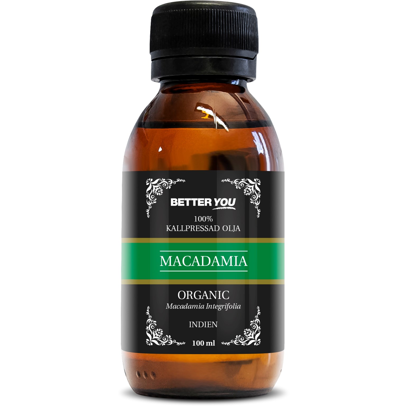 Better You Macadamianolja EKO Kallpressad 100 ml