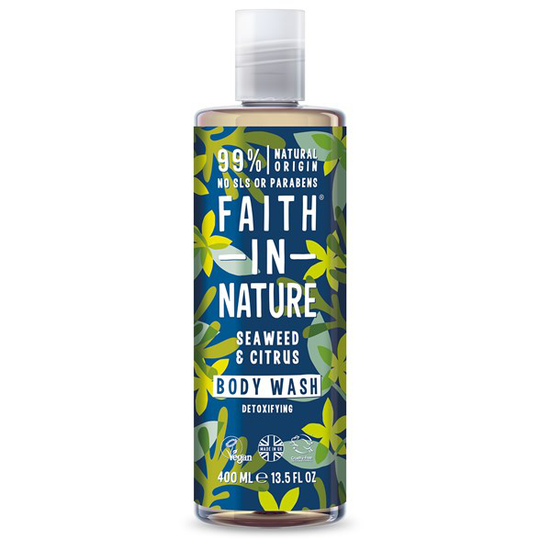 Faith in Nature Seaweed & Citrus Body Wash, 400 ml