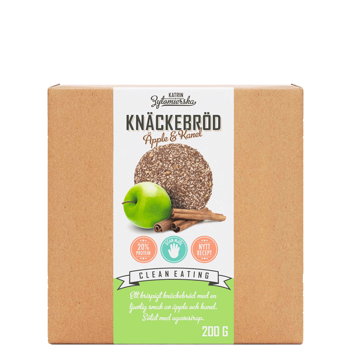 Knäckebröd Äpple & Kanel, 200 g