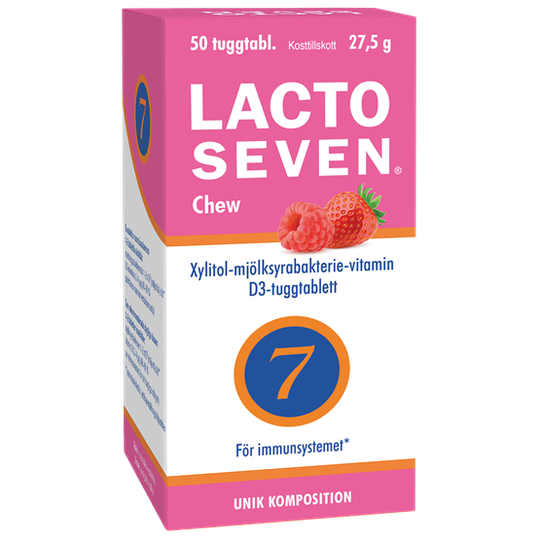 Lacto Seven Chew 50 tuggtabletter